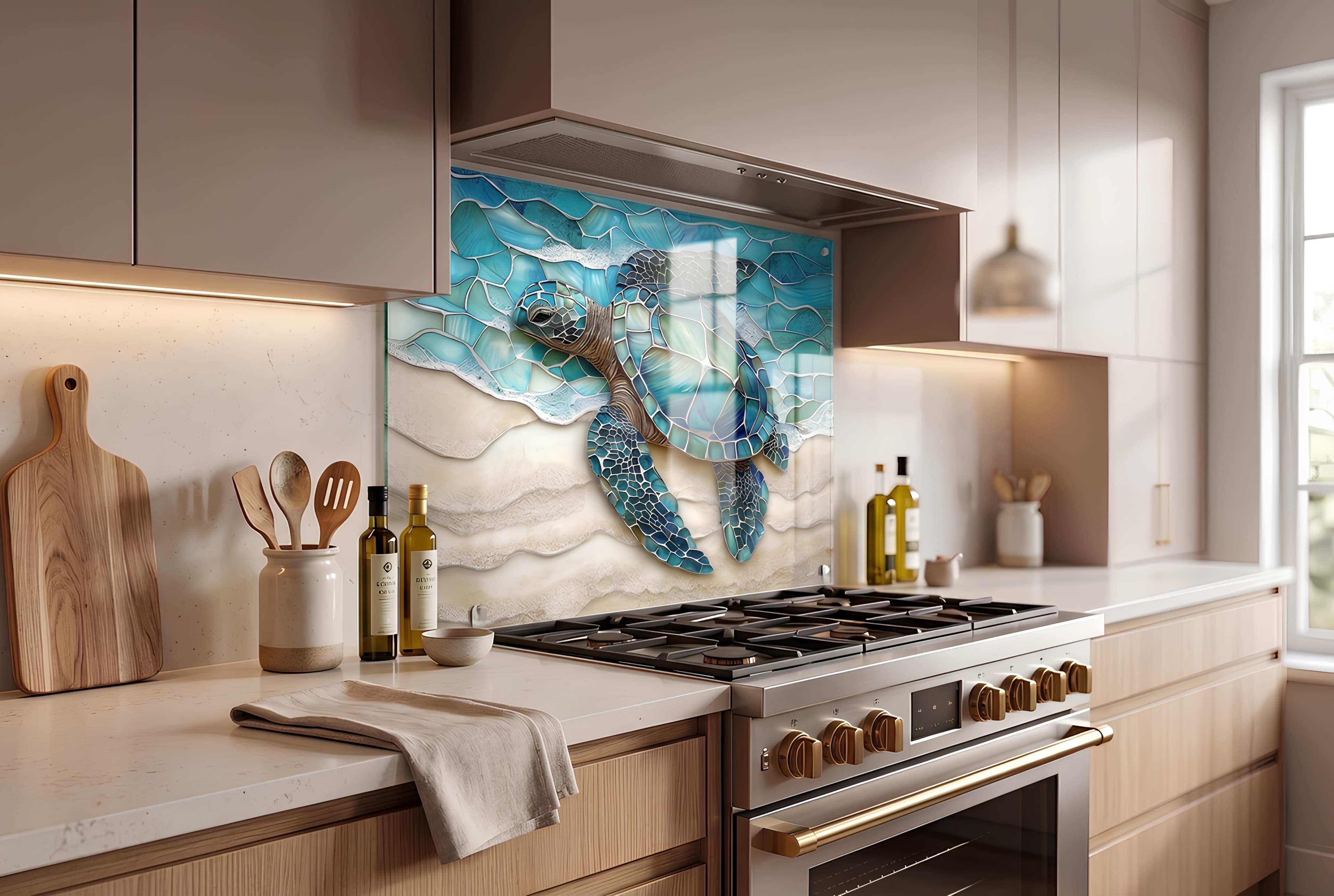 Luxury Glass Backsplashes, Made to Measure